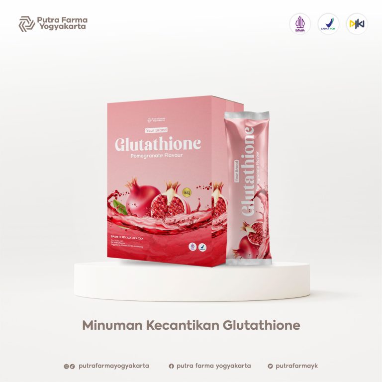 jasa maklon minuman glutatione buah