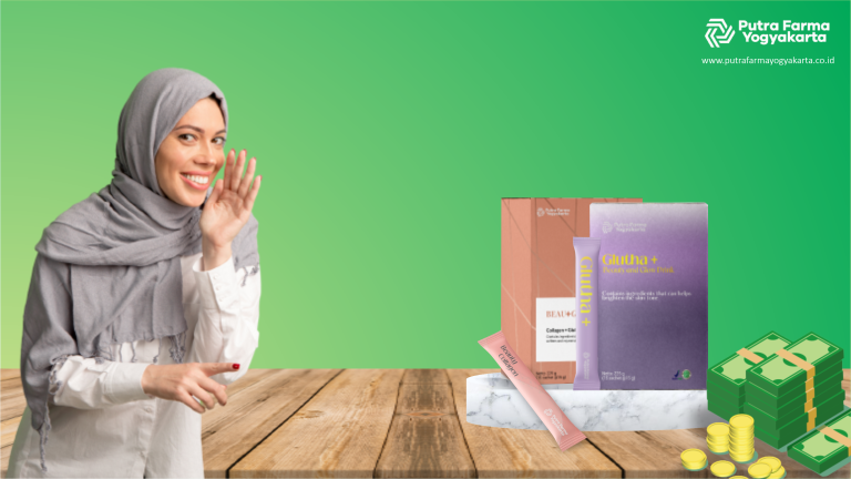 Minuman kecantikan glutathione