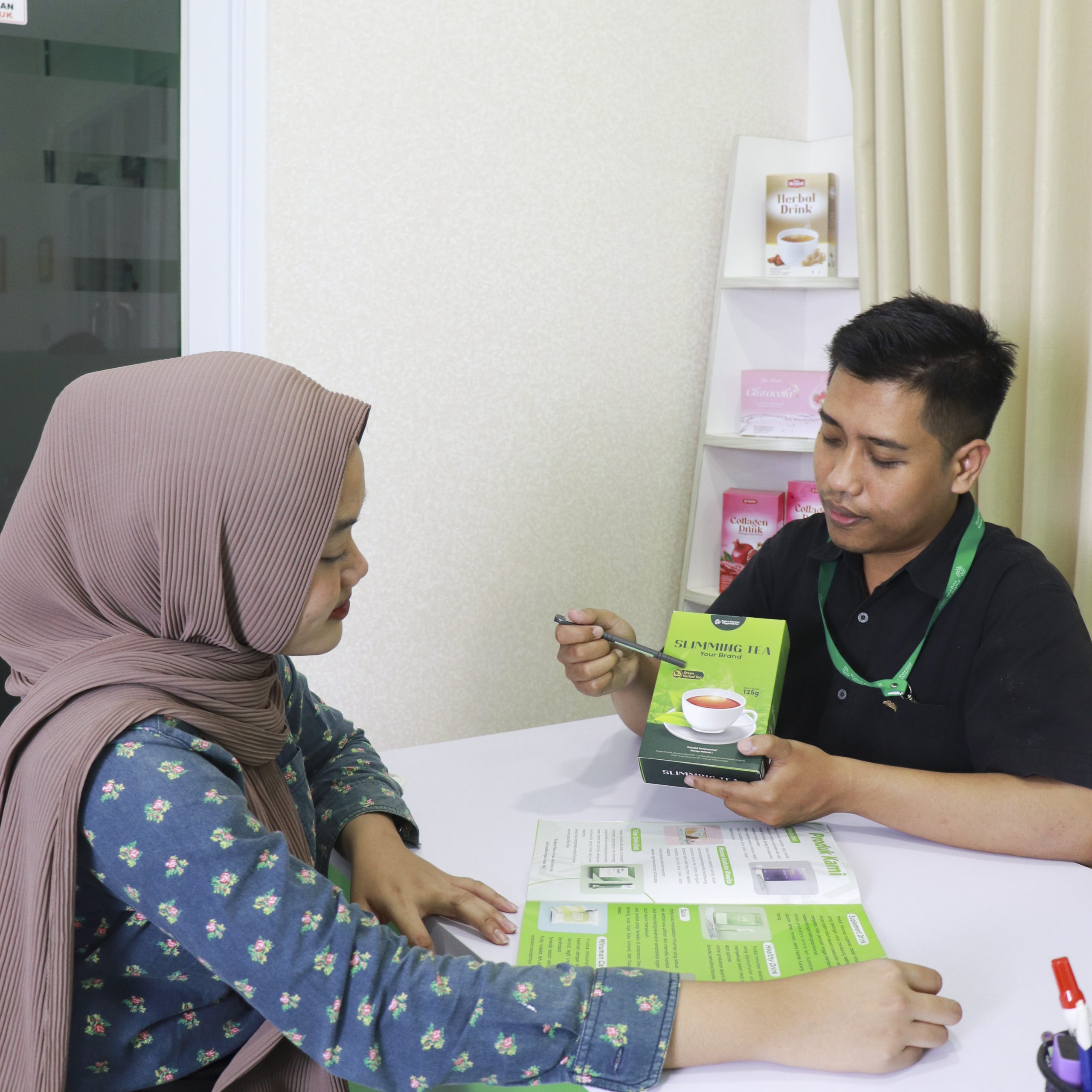 proses maklon muniman serbuk