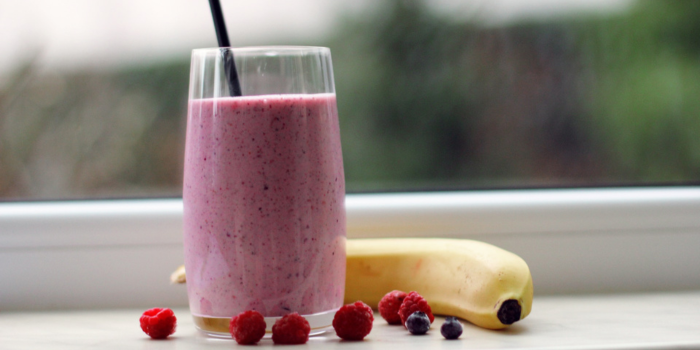minuman sehat simple smoothie