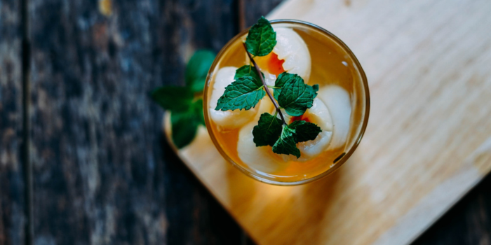resep minuman kekinian teh leci
