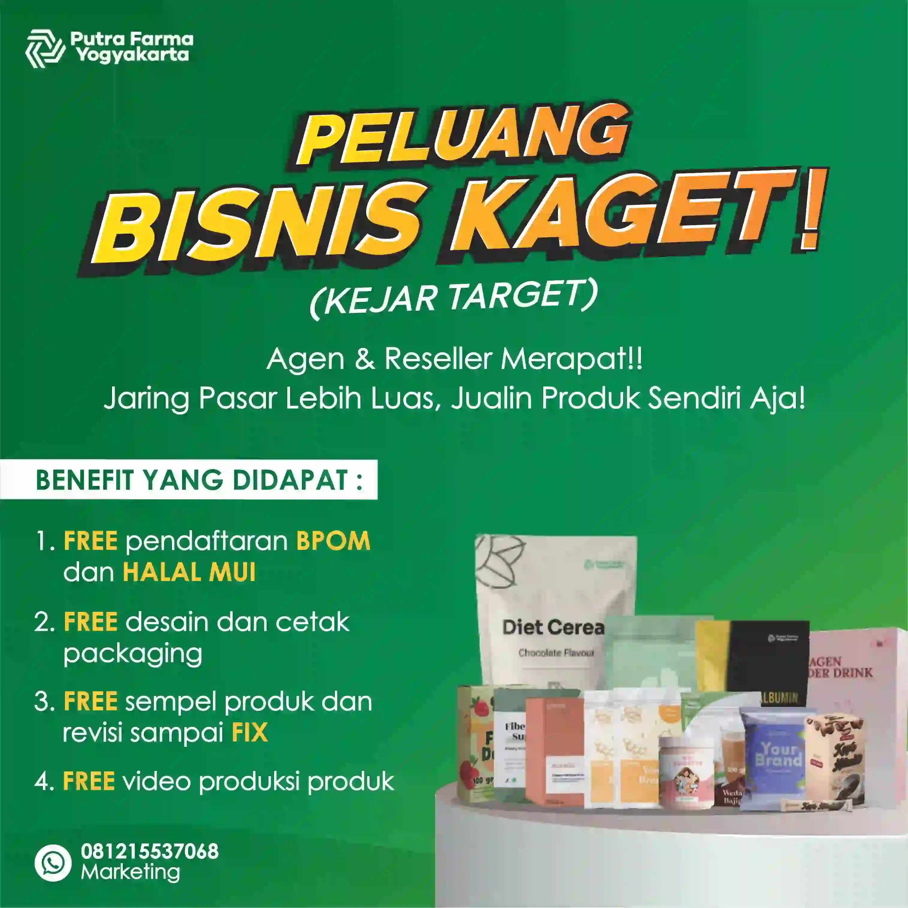 rekomendasi jamu pelancar haid untuk mengatasi telat datang bulan untuk maklon minuman