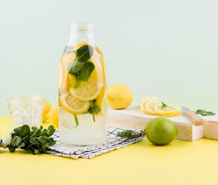 membuat infused water untuk diet