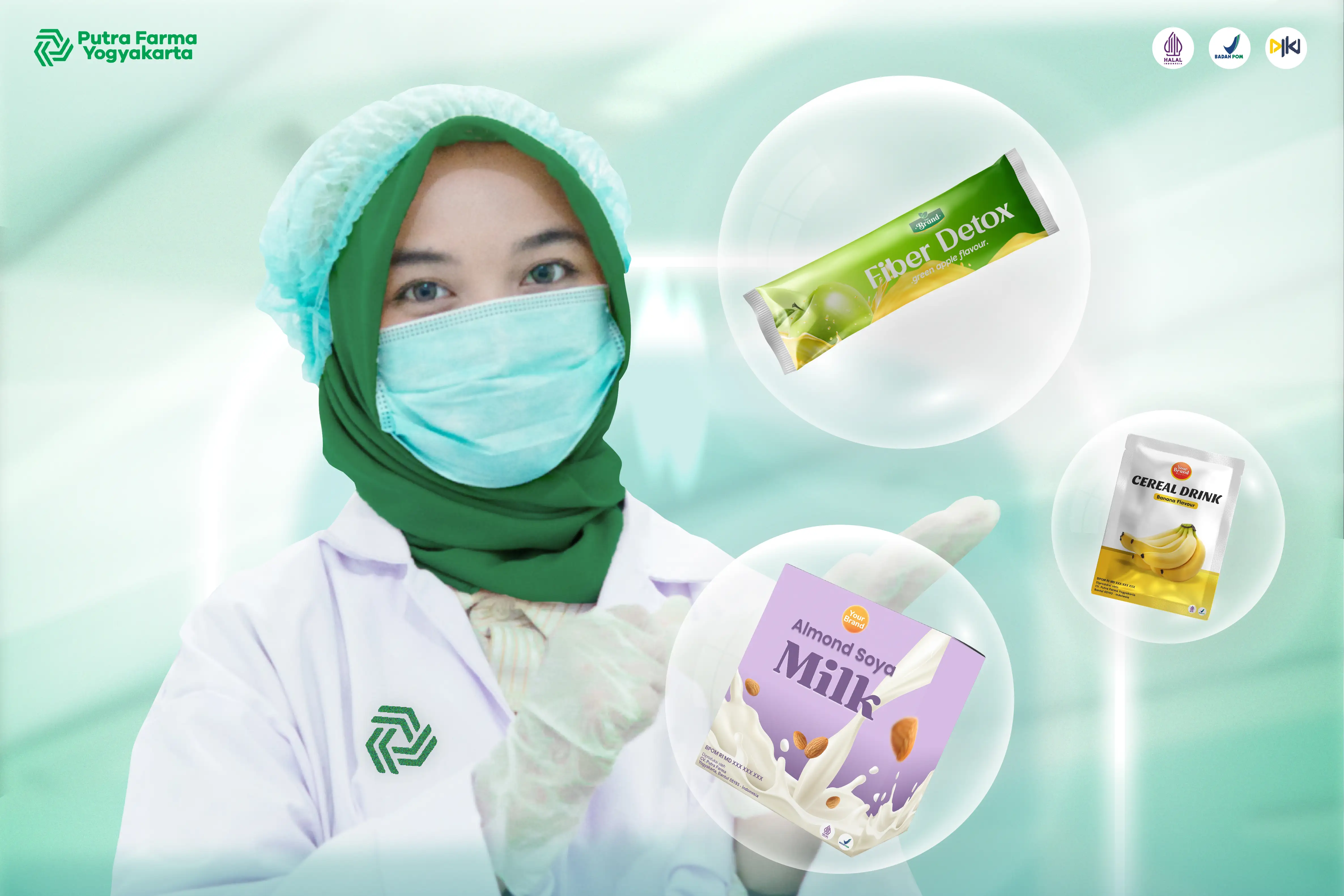 Maklon Minuman Serbuk 3 Layanan Maklon Minuman Serbuk CV. Putra Farma Yogyakarta