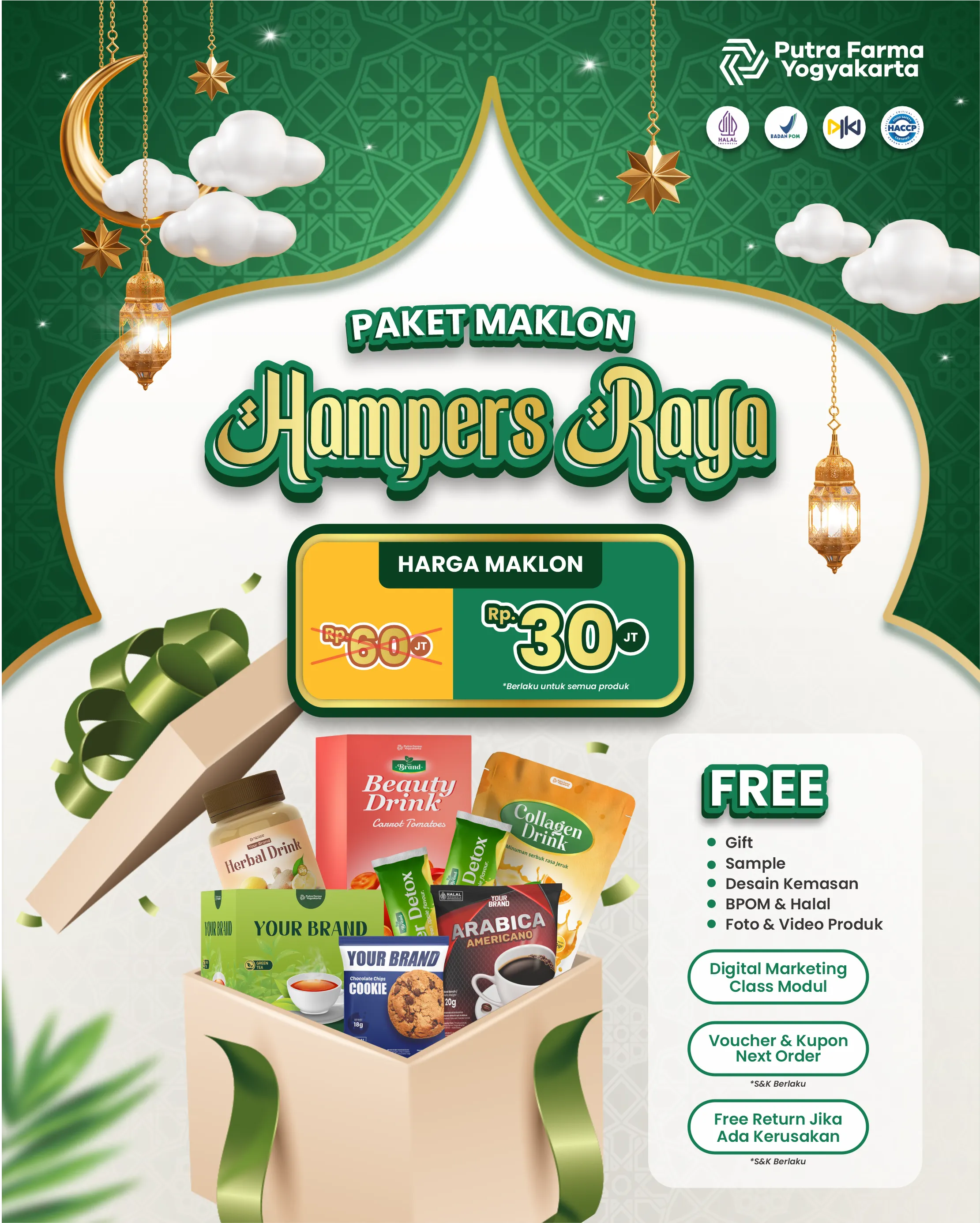 jasa maklon minuman jasa maklon hampers