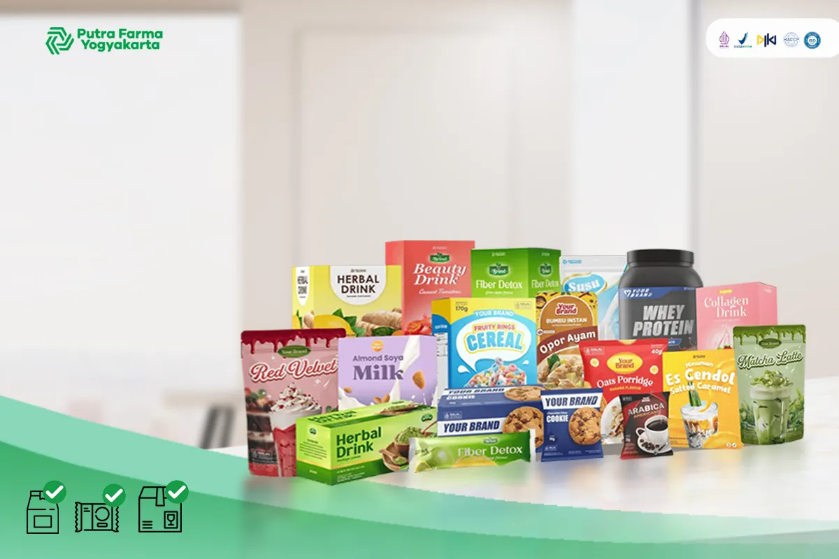 Berbagai pilihan kemasan minuman serbuk custom