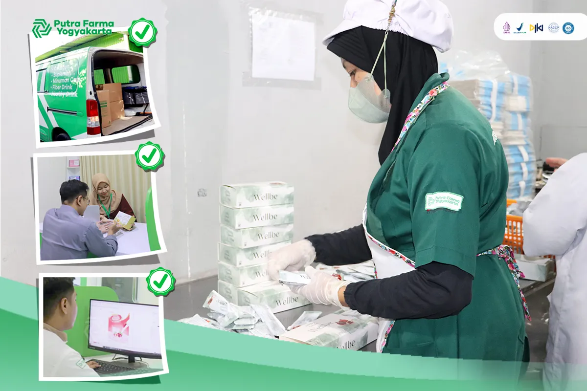 Layanan maklon minuman serbuk lengkap satu pintu