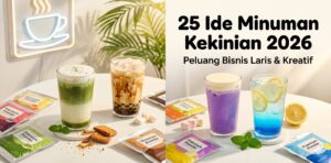 puding sedot kekinian 25 Ide Minuman Kekinian untuk Jualan Paling Laris