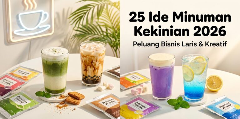 Cara Mudah Bangun Brand,Jasa Maklon Minuman 25 Ide Minuman Kekinian untuk Jualan Paling Laris