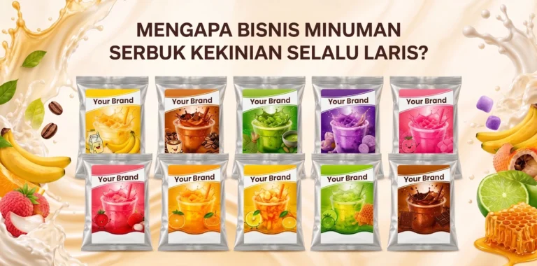 manfaat bubuk umbi garut,CV. Putra Farma Yogyakarta,maklon Mengapa Bisnis Minuman Serbuk Kekinian Selalu Laris?
