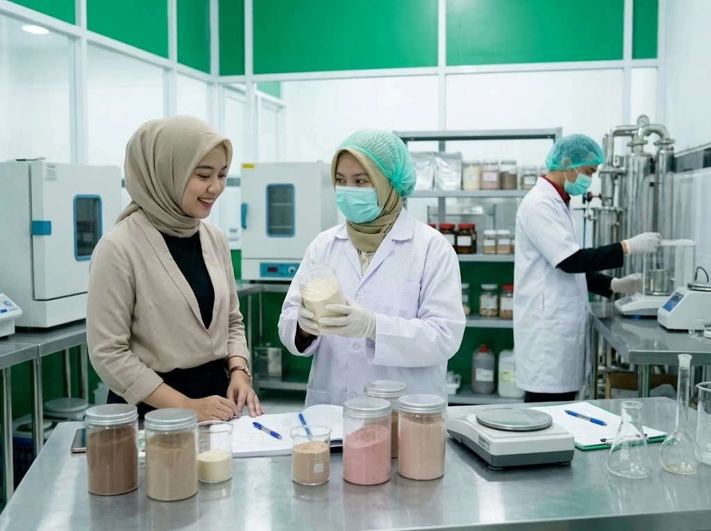 Sumber Protein Bubuk